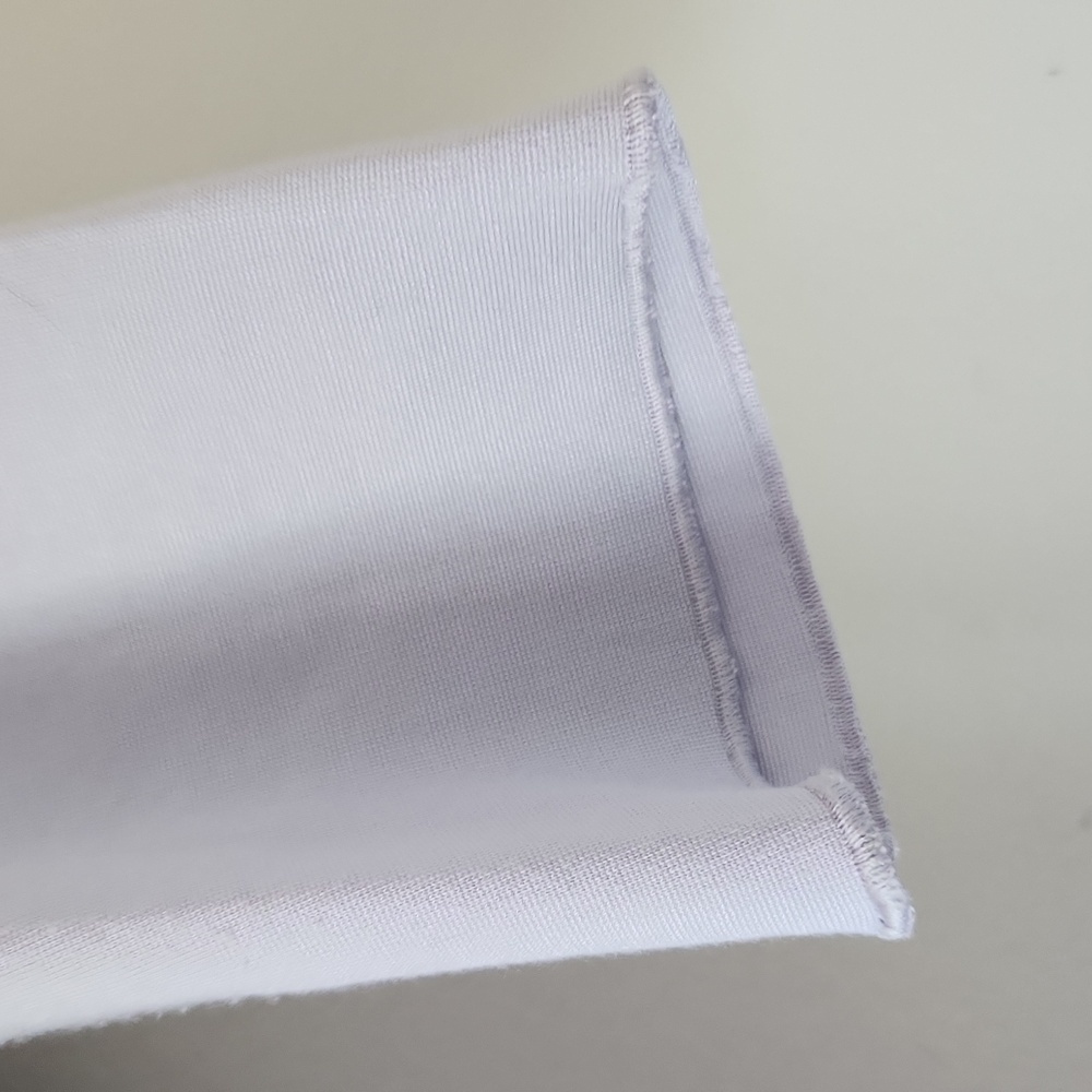 ARITZIA | Babaton Barrett Peplum Top Back Zip Lilac Bodycon Ruffle Sz 2 - Picture 6 of 8